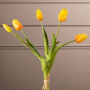 Силиконовые тюльпаны Arethusa 5 шт, 40 см EDG фото 3
