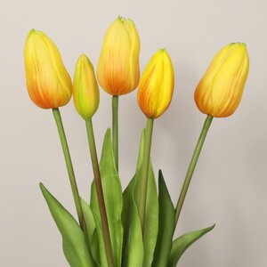 Силиконовые тюльпаны Arethusa 5 шт, 40 см (EDG, Италия). Артикул: 216002-20-1