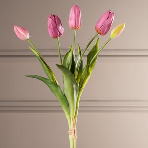 Силиконовые тюльпаны Abe Lenstra 5 шт, 40 см EDG фото 3