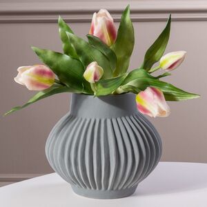 Силиконовые цветы Тюльпаны Piccola Ragazza 5 шт, 28 см розовые EDG фото 4