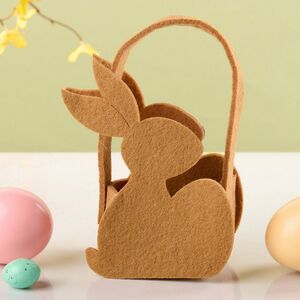 Сумка для подарков Пасхальный Кролик 12*8 см, фетр Breitner (Брайтнер) фото 4