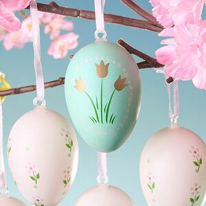 Пасхальные подвески Яйца - Мятное Утро 6 см, 6 шт Breitner (Брайтнер) фото 2