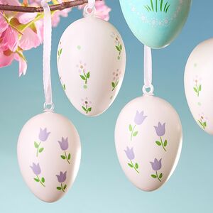 Пасхальные подвески Яйца - Мятное Утро 6 см, 6 шт Breitner (Брайтнер) фото 3