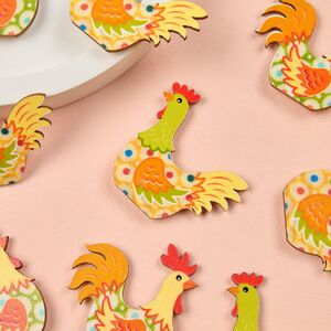 Украшения на липучке Петушок, 18 шт Breitner (Брайтнер) фото 5