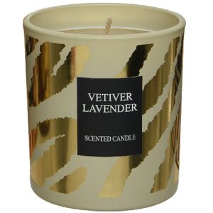 Ароматическая свеча в стакане Deluxe Edition - Лаванда и ветивер 8 см, 28 часов горения Kaemingk фото 7