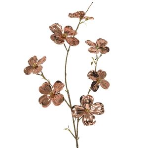 Декоративная ветка Элегантный Кизил 84 см, розовый шампань (Kaemingk, Нидерланды). Артикул: 220272