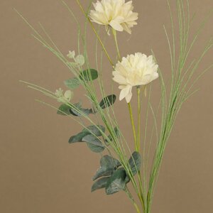 Искусственный букет Florance Garden - Белые Георгины 66 см Kaemingk фото 2