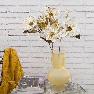 Искусственная Магнолия - Белое Золото 70 см (Kaemingk, Нидерланды). Артикул: 220699