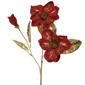 Искусственная Магнолия Ruby Wine 70 см Kaemingk фото 5