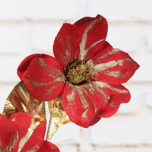 Искусственная Магнолия Ruby Wine 70 см Kaemingk фото 3