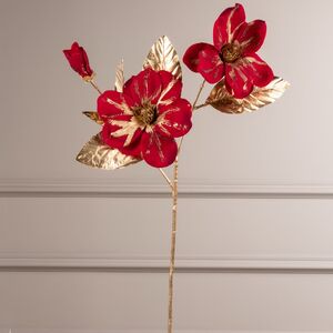 Искусственная Магнолия Ruby Wine 70 см Kaemingk фото 3