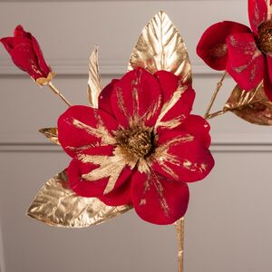 Искусственная Магнолия Ruby Wine 70 см Kaemingk фото 2