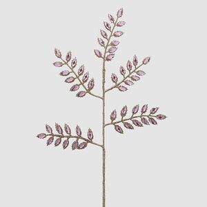 Искусственная ветка Larry 40 см розовая EDG фото 4