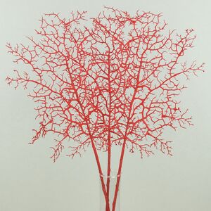 Искусственная ветка Asciutta 63 см красная EDG фото 3