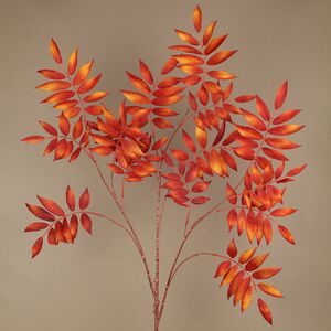 Искусственная ветка Дольчесима 100 см оранжевая (EDG, Италия). Артикул: 232924-35-2