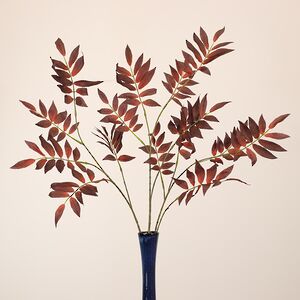 Искусственная ветка Дольчесима 100 см бордовая (EDG, Италия). Артикул: 232951-44