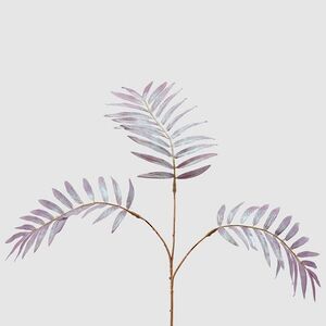 Искусственная ветка Хамедорея Лия 50 см лавандовая EDG фото 1