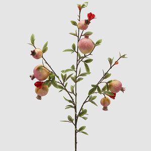 Искусственная ветка Гранат Легрелле 76 см розовая EDG фото 1