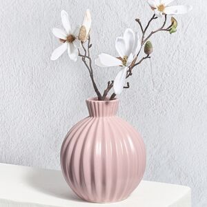 Керамическая ваза Локерби 16 см розовая