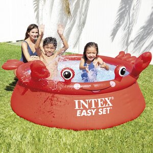 Надувной бассейн 26100 Intex Easy Set - Happy Crab 183*51 см