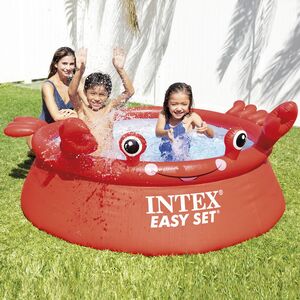 Надувной бассейн 26100 Intex Easy Set - Happy Crab 183*51 см (INTEX, Китай). Артикул: 26100