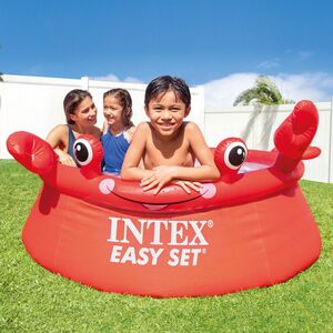 Надувной бассейн 26100 Intex Easy Set - Happy Crab 183*51 см INTEX фото 3