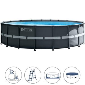 Каркасный бассейн 26334 Intex Ultra XTR Frame 610*122 см, песочный фильтр, аксессуары INTEX фото 2