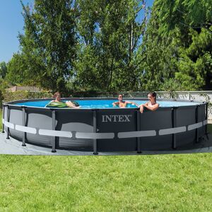 Каркасный бассейн 26334 Intex Ultra XTR Frame 610*122 см, песочный фильтр, аксессуары INTEX фото 3