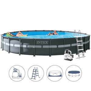Каркасный бассейн 26340 Intex Ultra XTR Frame 732*132 см, песочный фильтр, аксессуары INTEX фото 2