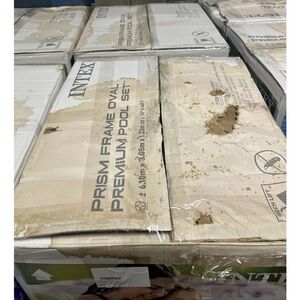 Каркасный овальный бассейн 26798 Intex Prism Frame 610*305*122 см, картриджный фильтр, аксессуары, уцененный INTEX фото 7