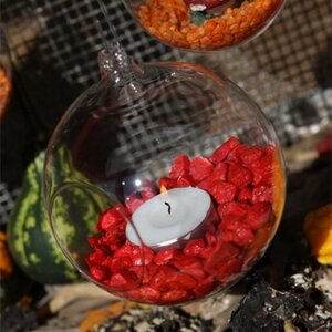Стеклянный шар для декора Melone 10 см Ideas4Seasons фото 2