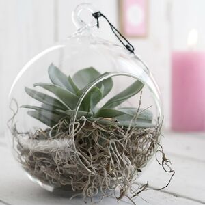 Стеклянный шар для декора Мелоне 12 см Ideas4Seasons (Идеас Фор Сезонс) фото 2