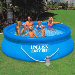 Надувной бассейн Easy Set 396*84 см, фильтр-насос INTEX фото 2