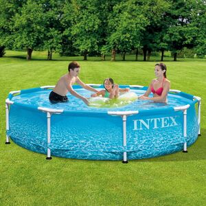 Каркасный бассейн 28206 Intex Metal Frame Beachside 305*76 см INTEX фото 3