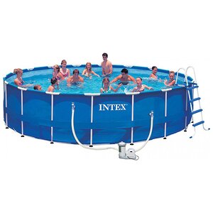 Каркасный бассейн Intex Metal Frame 549*122 см, фильтр-насос, аксессуары INTEX фото 1