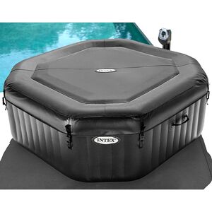 Надувной бассейн-джакузи, аэро и гидромассаж, хлоргенератор, 218*71 см INTEX фото 4