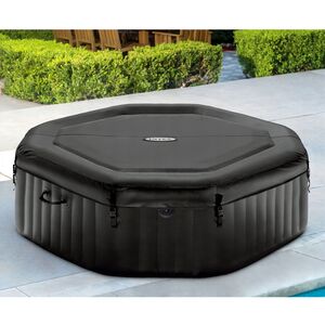 Надувной бассейн-джакузи Intex 28462 Jet Bubble Deluxe Onyx 218*71 см, аэро и гидромассаж, хлоргенератор INTEX фото 7