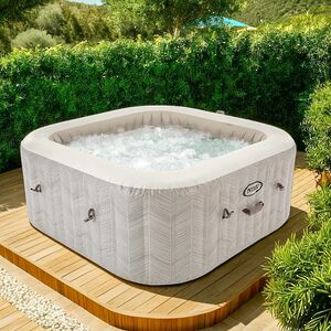 Надувной бассейн-джакузи Intex (Интекс) 28472 Chevron Deluxe (Шеврон Делюкс) 195*71 см, аэромассаж INTEX (Интекс) фото 4