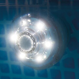 Гидроэлектрическая LED подсветка для маленьких бассейнов