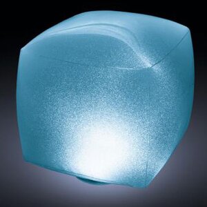 Плавающий светильник Куб для бассейна 23*22 см, 4 цвета INTEX фото 4