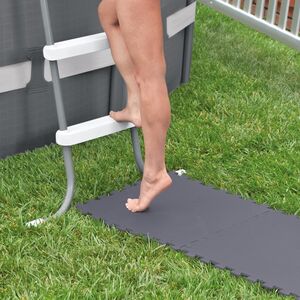 Защита для дна бассейна 50*50 см, 8 шт, серая INTEX фото 3