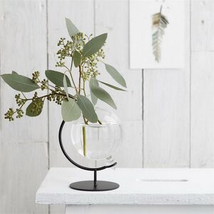 Стеклянная ваза для декора Мальсибер 14 см Ideas4Seasons (Идеас Фор Сезонс) фото 5