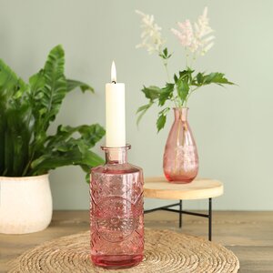 Набор стеклянных ваз Rome 16 см розовый, 3 шт Ideas4Seasons фото 5