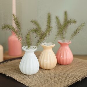 Набор стеклянных ваз Pinko Caruso 9 см, 3 шт (Ideas4Seasons, Нидерланды). Артикул: 29801-набор