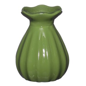 Стеклянная ваза Caruso 9 см зеленая (Ideas4Seasons, Нидерланды). Артикул: 29805-1