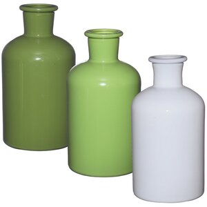 Стеклянная ваза Argento 12 см зеленая Ideas4Seasons фото 6