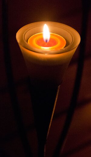 Подсвечник для венка Конус на 4 свечи, 48 см Kaemingk фото 4