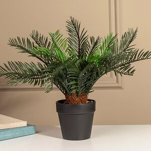 Искусственное растение в горшке Саговниковая Пальма 30 см