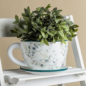 Искусственный эвкалипт в горшке Руохо 26 см Koopman (Купман) фото 4