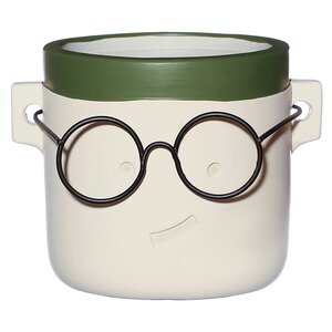 Декоративное кашпо Harry Potter: Smile 17*14 см зеленое (Ideas4Seasons, Нидерланды). Артикул: 33105-1